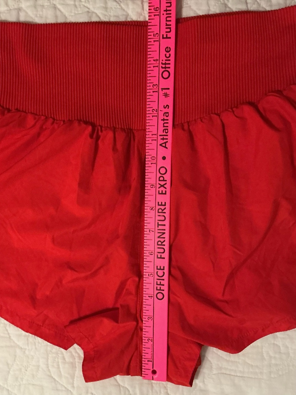 FP Movement Carpe Diem Shorts, Red, Women’s Medium - Picture 12 of 15
